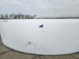 Sneeuwlaag bedekt sportpark 'Het Springer' (15/37)